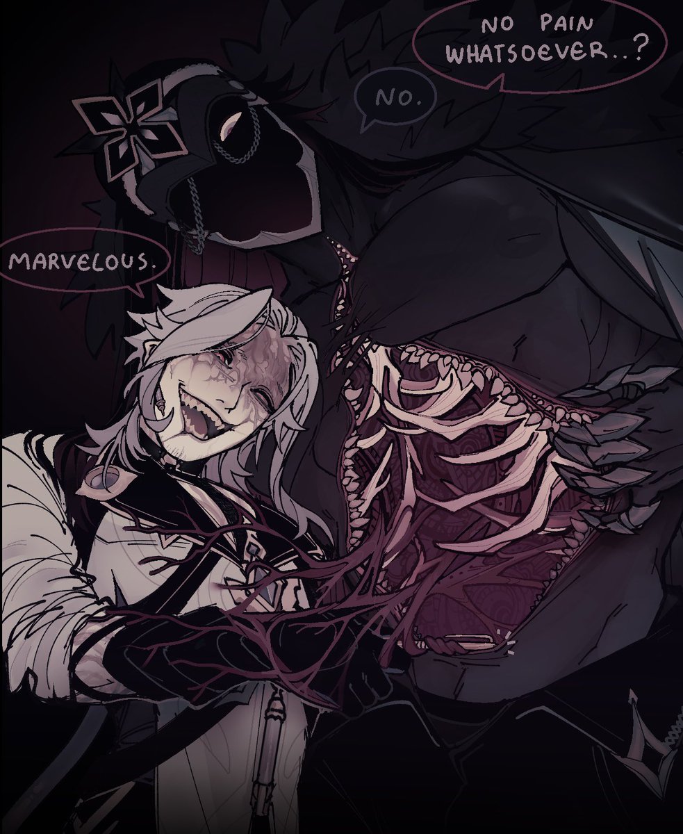 tw body horror (they're bonding)