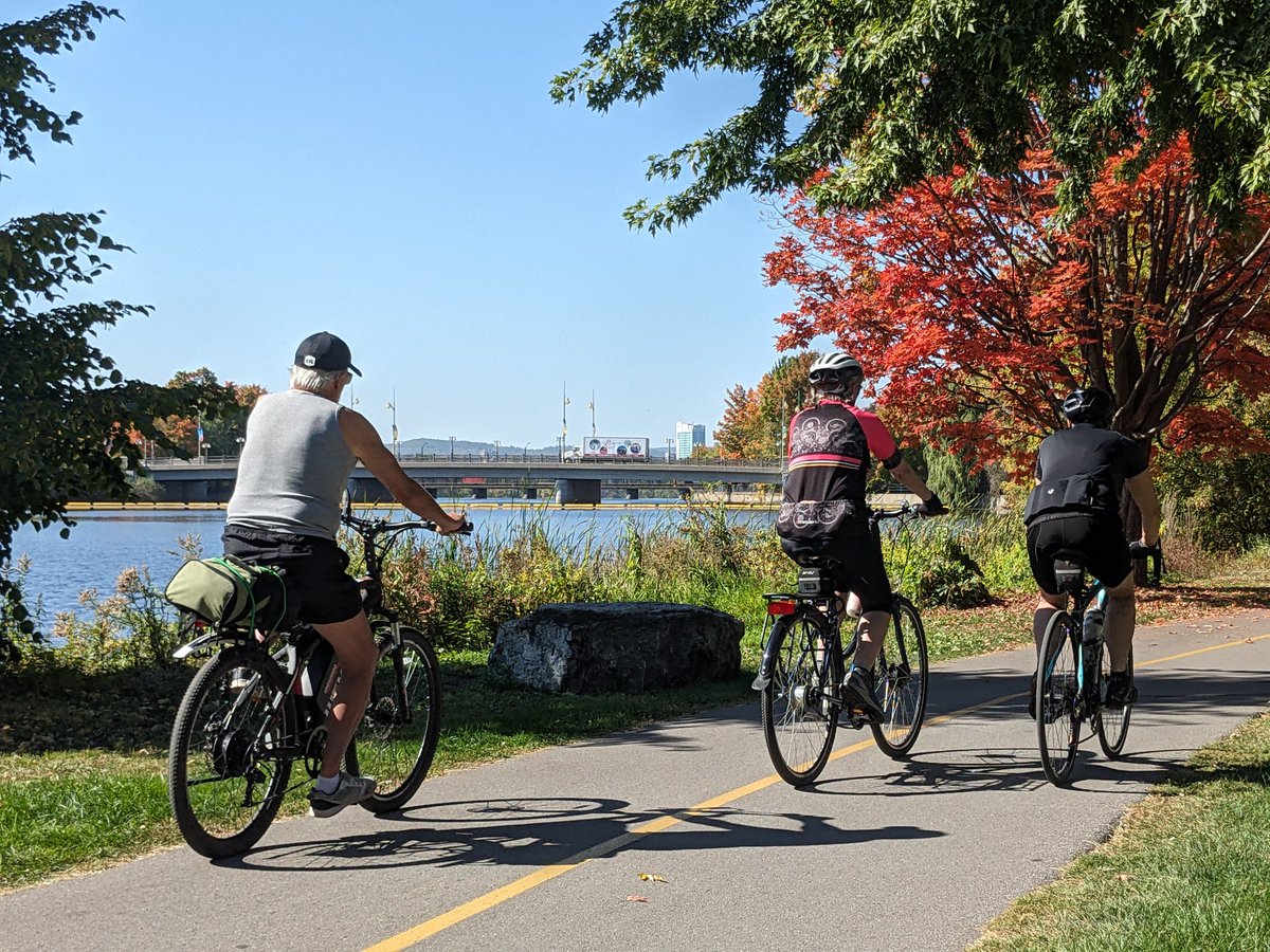 What a lovely day to do errands by bike!