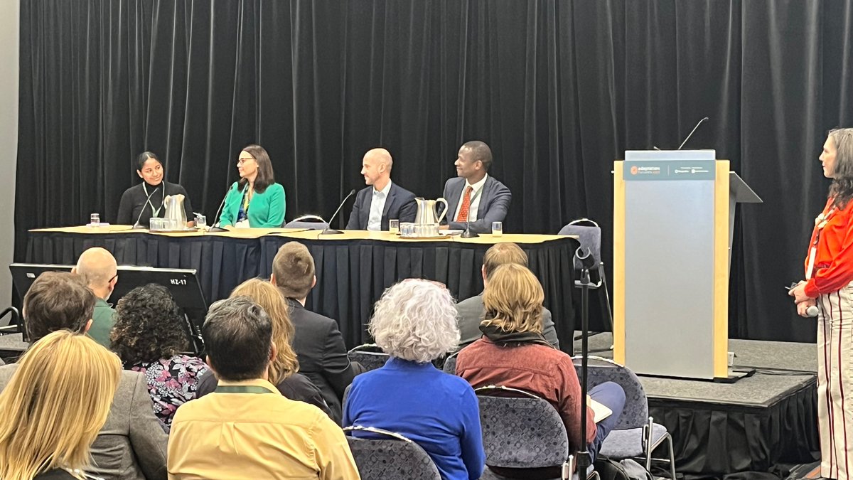 adaptationfund's tweet photo. #SustainableFinancing, locally-led adaptation and nature-based solutions are crucial for innovation in service of #adaptation to climate change, said Christa Joy Burton, Dept of Environment, Antigua &amp; Barbuda at the Innovations Days at #AdaptFutures2023 https://t.co/ixQEWx1WHJ
