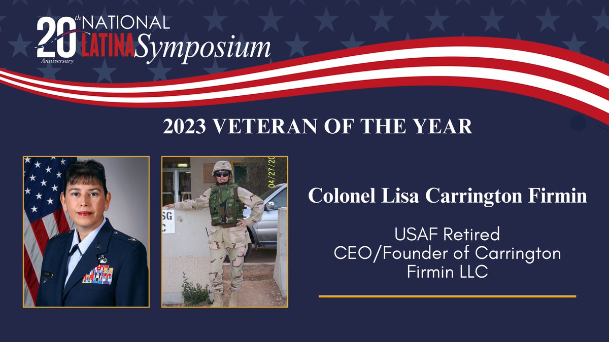 Mil gracias a <a href="/LATINAStyleMag/">LATINA Style Inc.</a> &amp; #NationalLatinaSymposium for recognition as #VeteranoftheYear This honor is so appreciated!!
I work hard so others might have an easier path. #vetshelpingvets #military #vets <a href="/ec_blueearbooks/">Ethan Casey</a> <a href="/HispanicExecMag/">Hispanic Executive</a> <a href="/UTSAVeterans/">UTSA Vet & Military</a> <a href="/JavelinaNation/">Texas A&M-Kingsville 🐗💙💛</a>