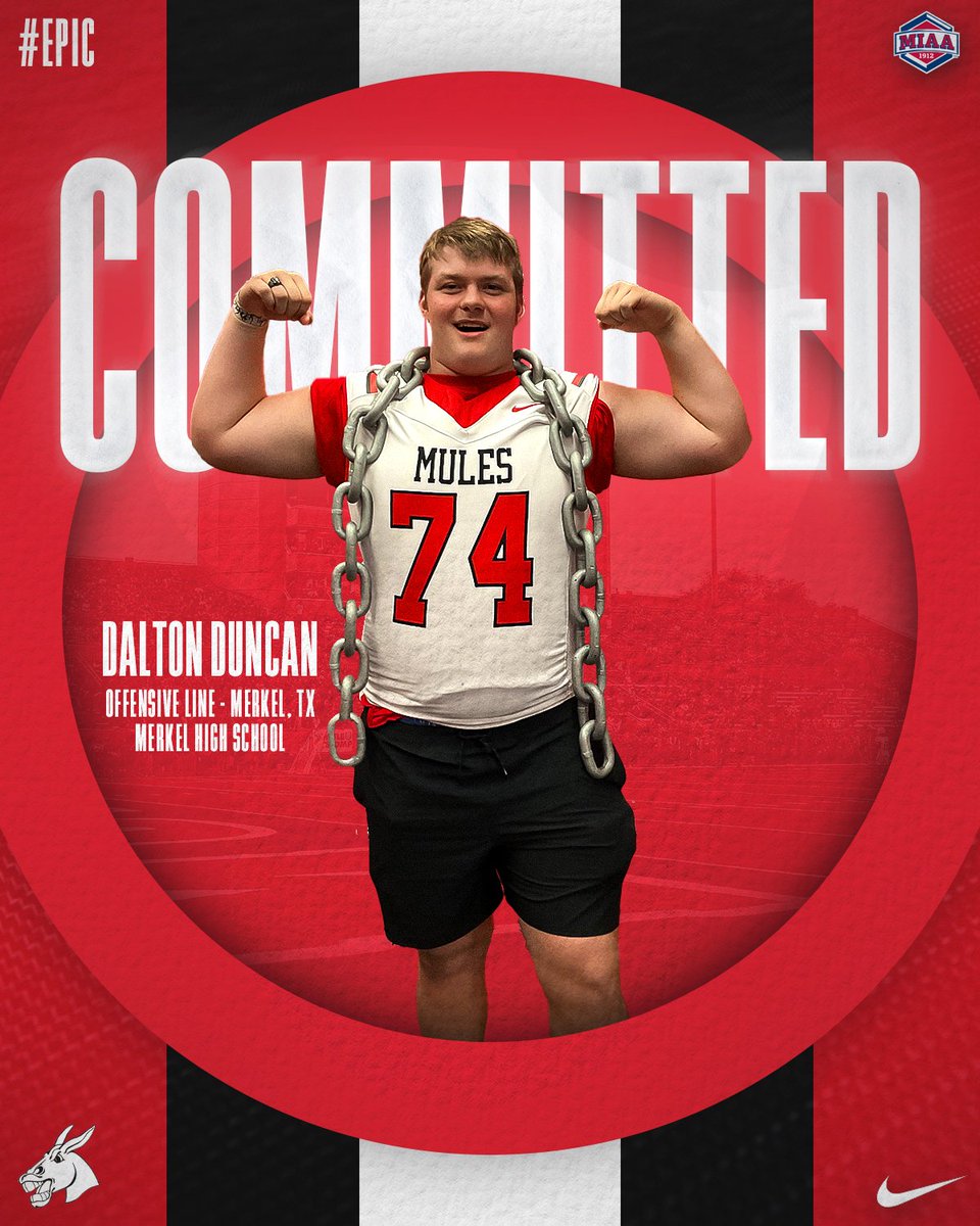 #AGTG After heavy consideration I am excited to annouce that I will be committing to the University of Central Missouri. I would like to thank everyone who has supported me along the way and I cant wait to see what the future holds ! @kates_will @CoachHorner23 @UCMFootballTeam