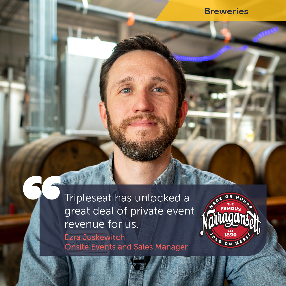 Tripleseat has helped #NarragansettBrewingCompany improve its event management processes, therefore unlocking a great deal of private event business. Check out the full case study highlighting Narragansett's Tripleseat experience at the link below. bit.ly/3tjeti5