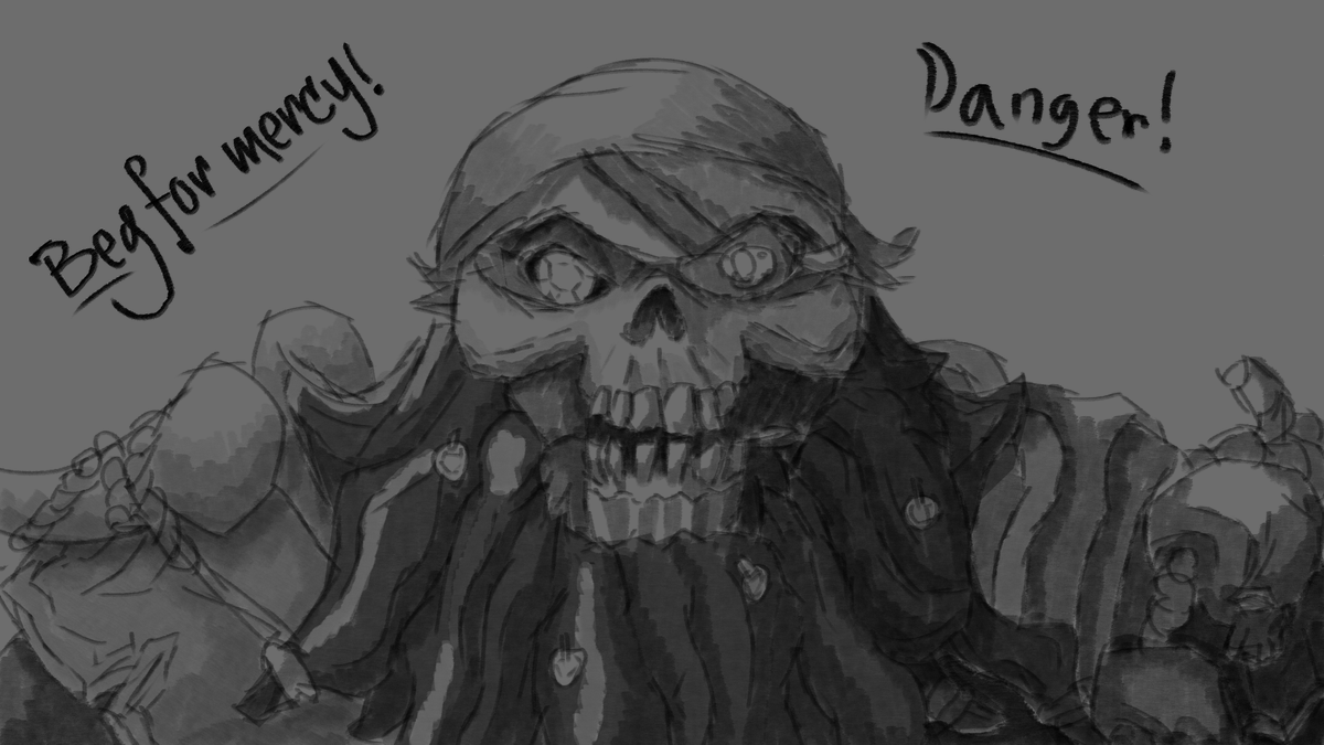 BuckoSkott's tweet photo. Day 3 - Danger
#arrtfuloctober #SeaOfThieves @ArrtClub https://t.co/dq6t89e6rV