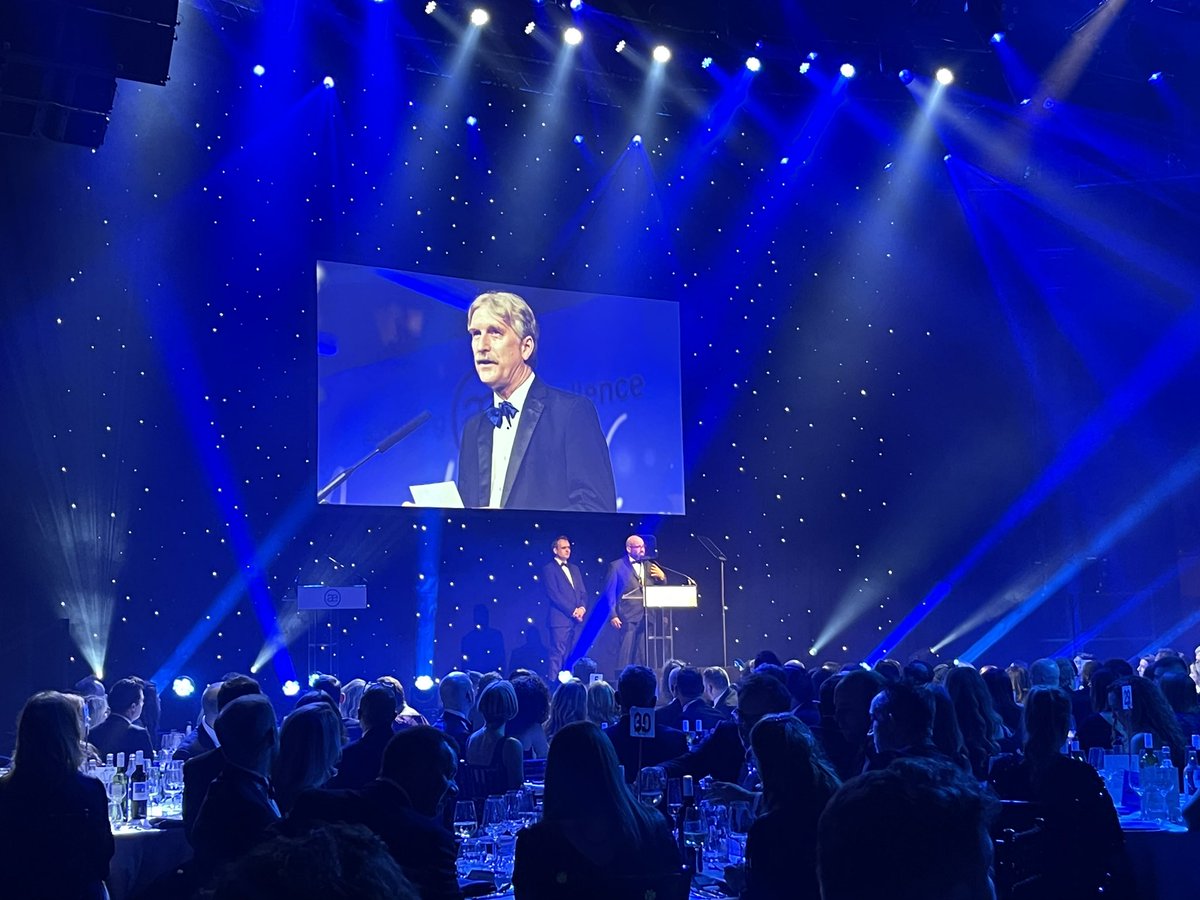 We are here, wonderful to have a tribute to John at the start of the awards. <a href="/AWEBExcellence/">Accounting Excellence</a> 👏🏻
