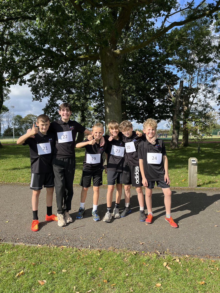 We are very proud of our STM Cross-Country Cup team, who competed in Leicestershire today 🏃‍♂️ Well done to Freddie, Natan, Zac, Jack, Frank and Charlie who were cheered on today by Mr Harrison 👏 #BeMore #Aspire #crosscountry #TeamSTM