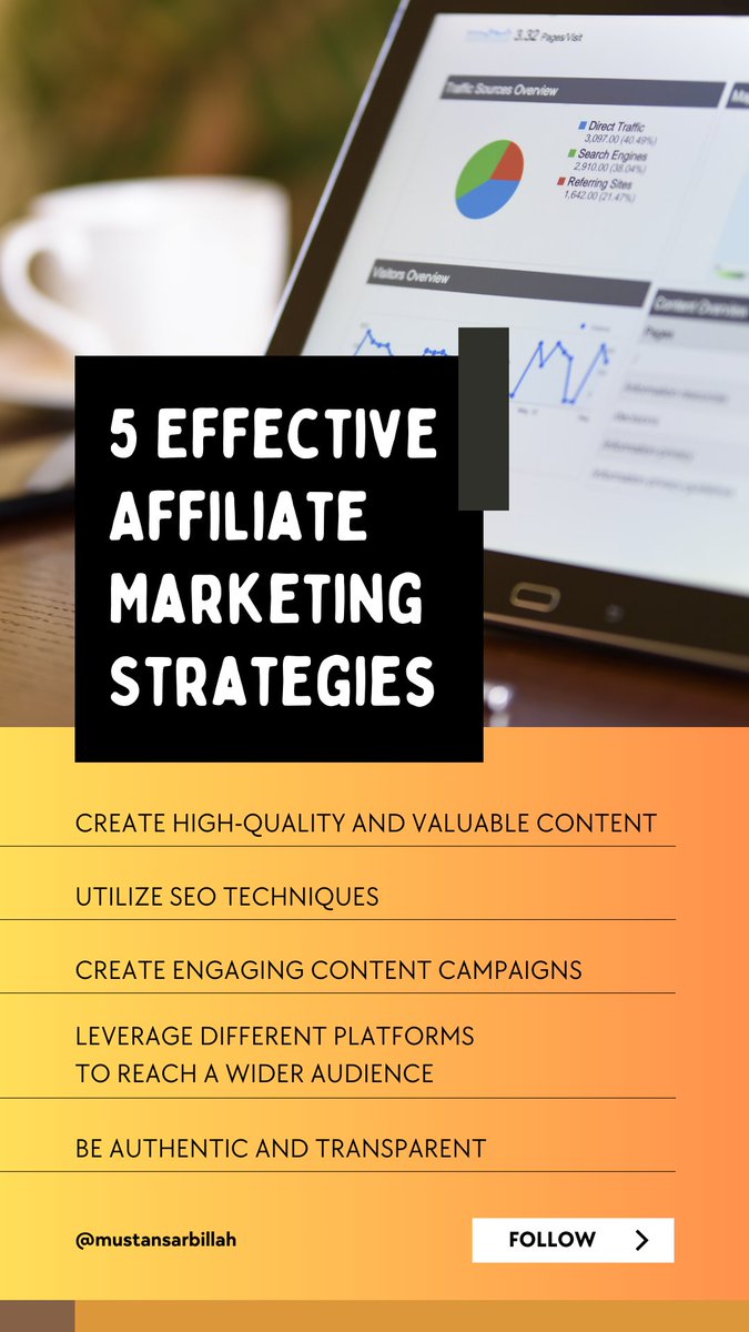 5 Effective Affiliate Marketing Strategies

#affliatemarketing #affliatemarketingstratgies
#TeamPixel #twitch