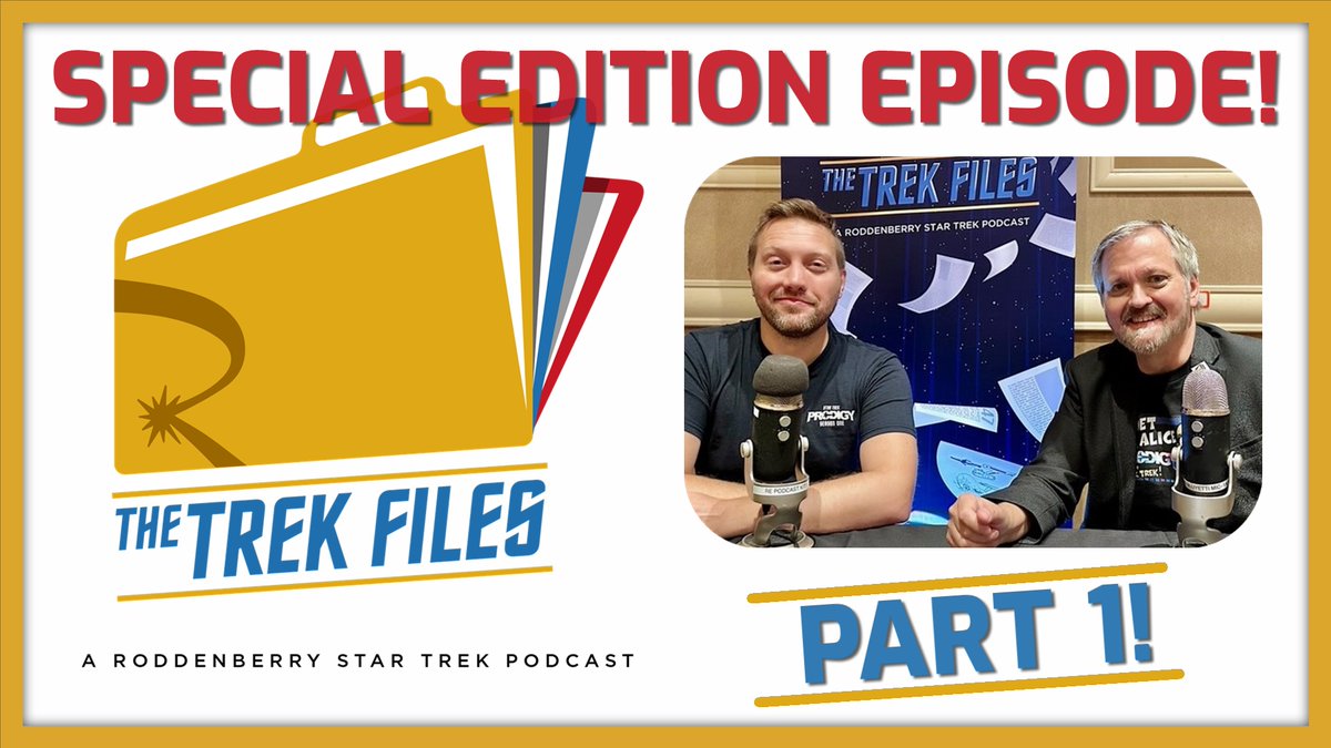 larrynemecek's tweet photo. NEW VIDEO #TheTrekFiles LIVE From #STLV! #StarTrekProdigy's @GoodAaron and #DrTrek celebrate #TAS50 via a 1973 newsletter by #dorothyfontana! https://t.co/Y44kOugCPx
#trekland #larrynemecek #startrek #TAS @roddenberry #savestartrekprodigy #sagaftrastrong https://t.co/8N7dXEGPVs