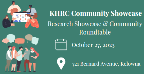 The KHRC Community Showcase &amp; Roundtable is fast approaching! Will we see you there? Link to register: eventbrite.ca/e/khrc-communi…