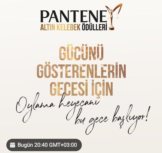 TeamMertRD's tweet photo. 📌 Voting for the #PanteneAltınKelebek awards starts tonight 

Of course everyone ready to support our favorites #MertRamazanDemir &amp; #AfraSaraçoğlu and the best series of the season #YalıÇapkını 🧿✨🙌🏻 https://t.co/duiRHzMzHs