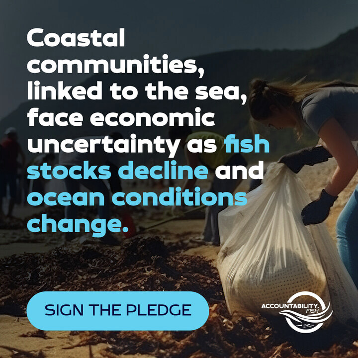 Embracing #fisheriestransparency is crucial for sustainable fisheries and for ensuring #foodsecurity to coastal communities.

Let's ride the wave of positive change. 🌊 Sign the pledge now on @change: chng.it/YhwMYvSVWs