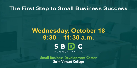Have you always had a dream to start your own business but didn't know what steps to take? Join us in two days for our First Step to Small Business Success workshop to begin the process of successful business ownership!  Register here for free⤵️
pasbdc.ecenterdirect.com/events/30849