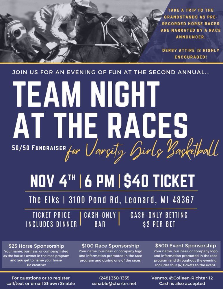 Come have some fun and support the varsity girls!