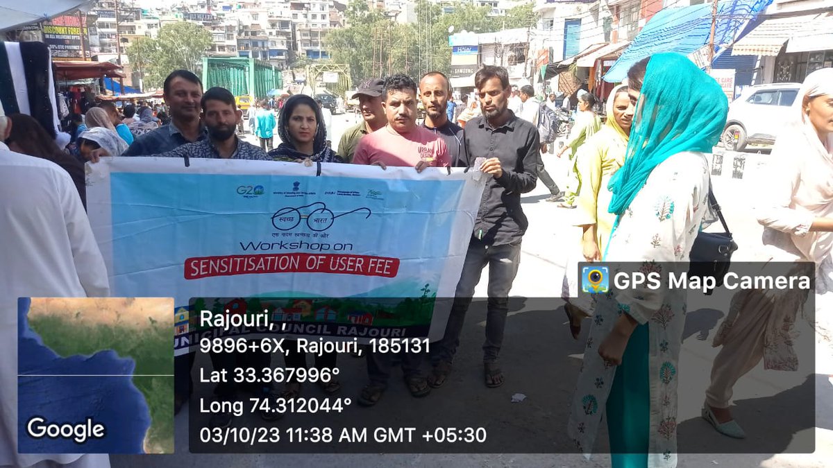 swachhrajouri's tweet photo. ๐๏ธ The IEC team in Ward No. 2, Rajouri, has conducted workshops to sensitize shopkeepers about user fees in solid waste management. ๐๏ธ๐ Let's take a step towards cleaner, greener living! ๐ #CleanRajouri
#youthvsgarbage
#garbagefreeindia @SwachhBharatGov https://t.co/A5bFVD14Fo