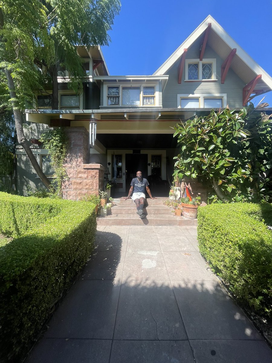 <a href="/TomsFoundation/">Tom of Finland</a> is home for the next three months. Thank you for all your love and support. I’ll be creating works centering leather identity and expression. ♥️💙🖤