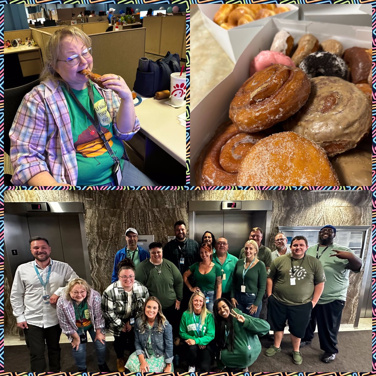 Springfield 3 IBCC (@spfld3ibcc) on Twitter photo Springfield loving SCFW!!!! Donut dayyyy…and I swear my pants are green😁@GarciaBeProud #LifeAtATT #SCFW2023 #GrowthWithRespect Springfield loving SCFW!!!! Donut dayyyy…and I swear my pants are green😁@GarciaBeProud #LifeAtATT #SCFW2023 #GrowthWithRespect