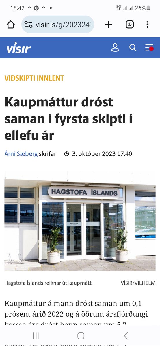 Koma svo Guðjón, ekki bregðast okkur. Segðu okkur hvernig á að lesa úr þessu að við höfum það í raun betra en nokkur tímann áður.