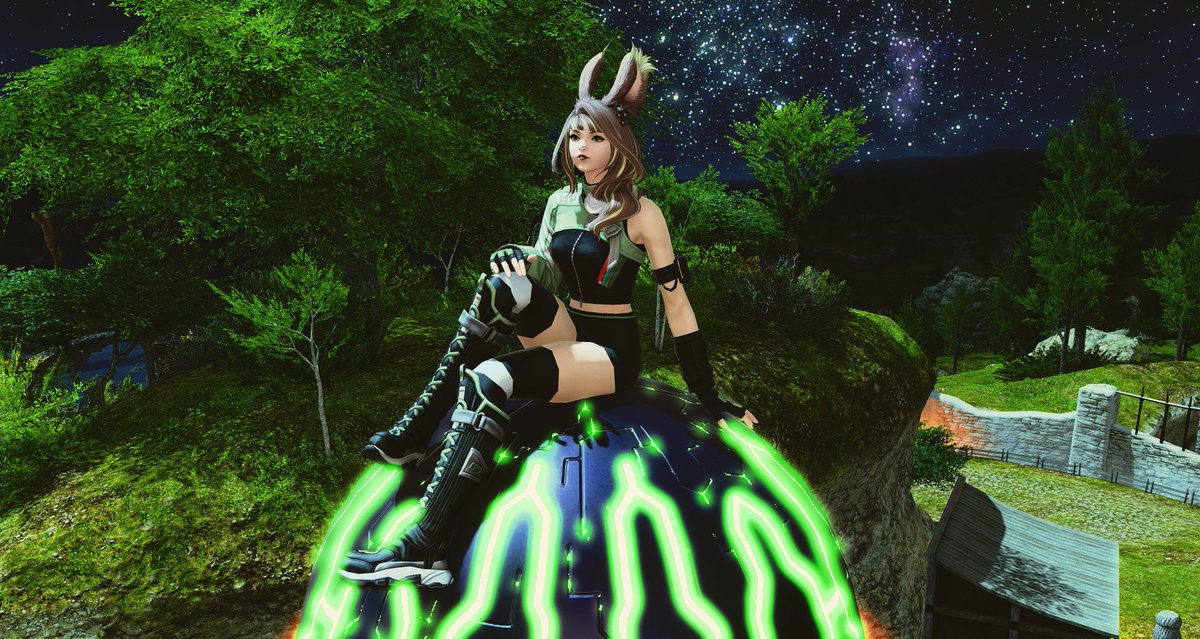 HazelLmare's tweet photo. Love the new PVP sets 💚 
▪️ #ffxiv #ffxivsnaps #gpose https://t.co/BfZdPFRXmc