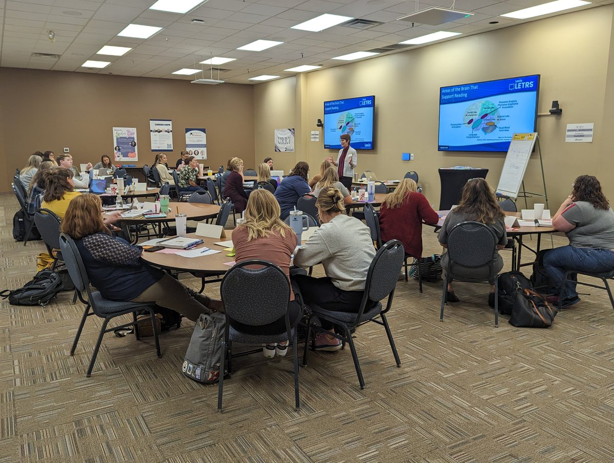 ESSDACK's tweet photo. Day 2 of the LETRS training with the amazing @RobiAlstrom! Robi is busy this week with LETRS and ESOL Essentials workshops https://t.co/cabQUhMIxo