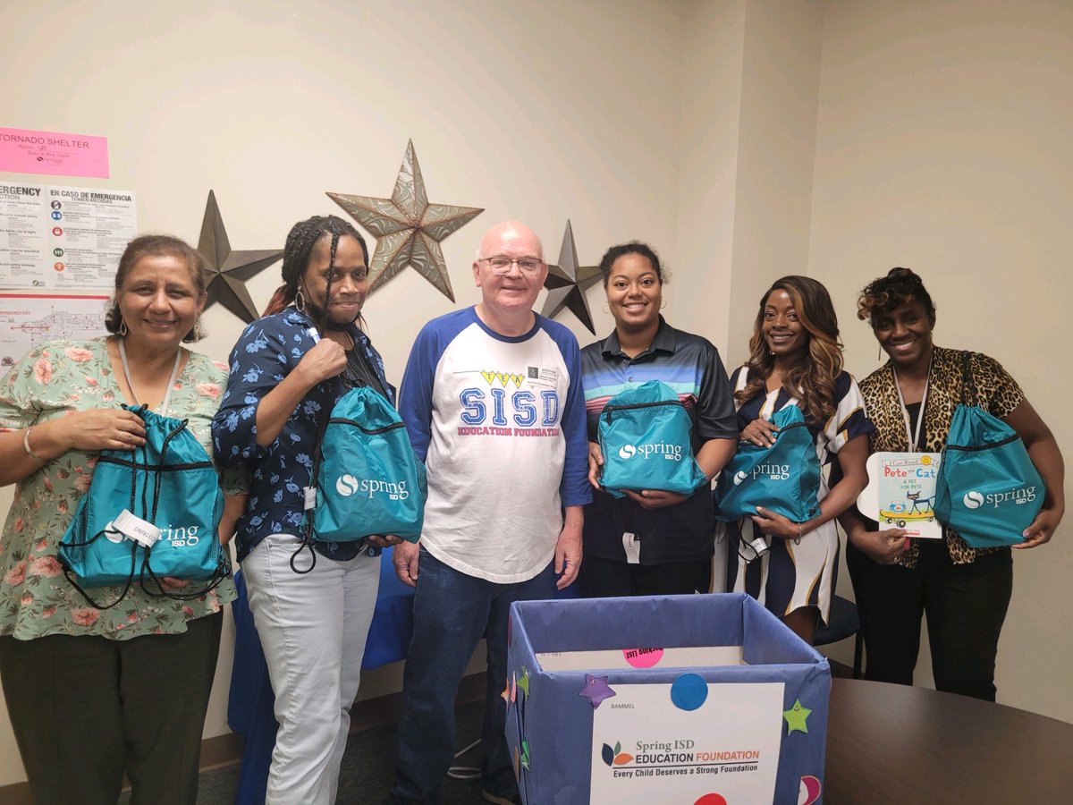 JC Harville (@jc_harville) on Twitter photo Books for PK students from the <a href="/SpringEdFound/">Spring ISD Education Foundation</a> !
<a href="/BammelCSLA/">Bammel Elementary</a> <a href="/SpringISD/">Spring ISD</a> Books for PK students from the <a href="/SpringEdFound/">Spring ISD Education Foundation</a> !
<a href="/BammelCSLA/">Bammel Elementary</a> <a href="/SpringISD/">Spring ISD</a>