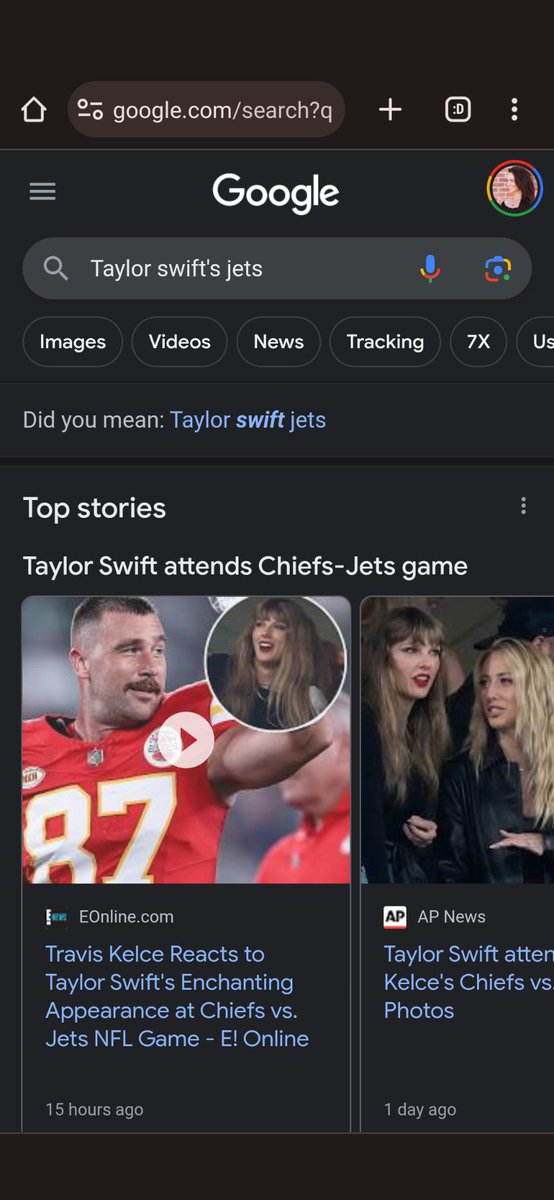 A PR Masterclasses 🤌

Taylor Swift attended the Jets game as a strategic SEO play to bury her jet emissions stories. 🤯

Genius.