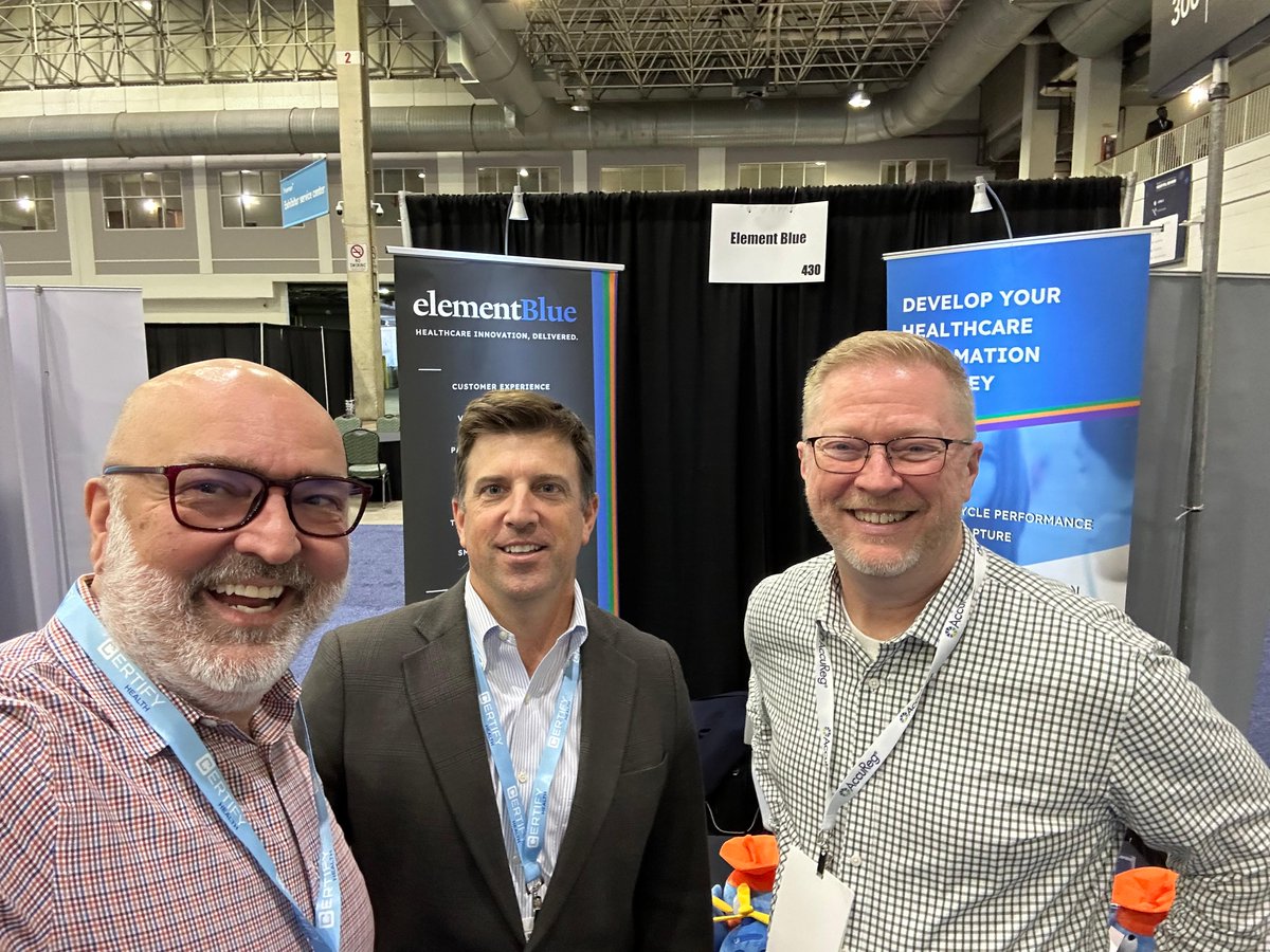 Element Blue (@elementblue1) on Twitter photo What are your biggest #patientaccess & #revenuecycle productivity opportunities? How is your system with #interoperability & #FHIR compliance? Stop by BOOTH 430 at <a href="/BeckersHR/">Becker's Hospital Review</a> HIT &RCM & let's talk about these topic & more! #RCM #IntelligentAutomation #AI #UiPath <a href="/StevenGerhardt1/">Steven Gerhardt</a> What are your biggest #patientaccess & #revenuecycle productivity opportunities? How is your system with #interoperability & #FHIR compliance? Stop by BOOTH 430 at <a href="/BeckersHR/">Becker's Hospital Review</a> HIT &RCM & let's talk about these topic & more! #RCM #IntelligentAutomation #AI #UiPath <a href="/StevenGerhardt1/">Steven Gerhardt</a>