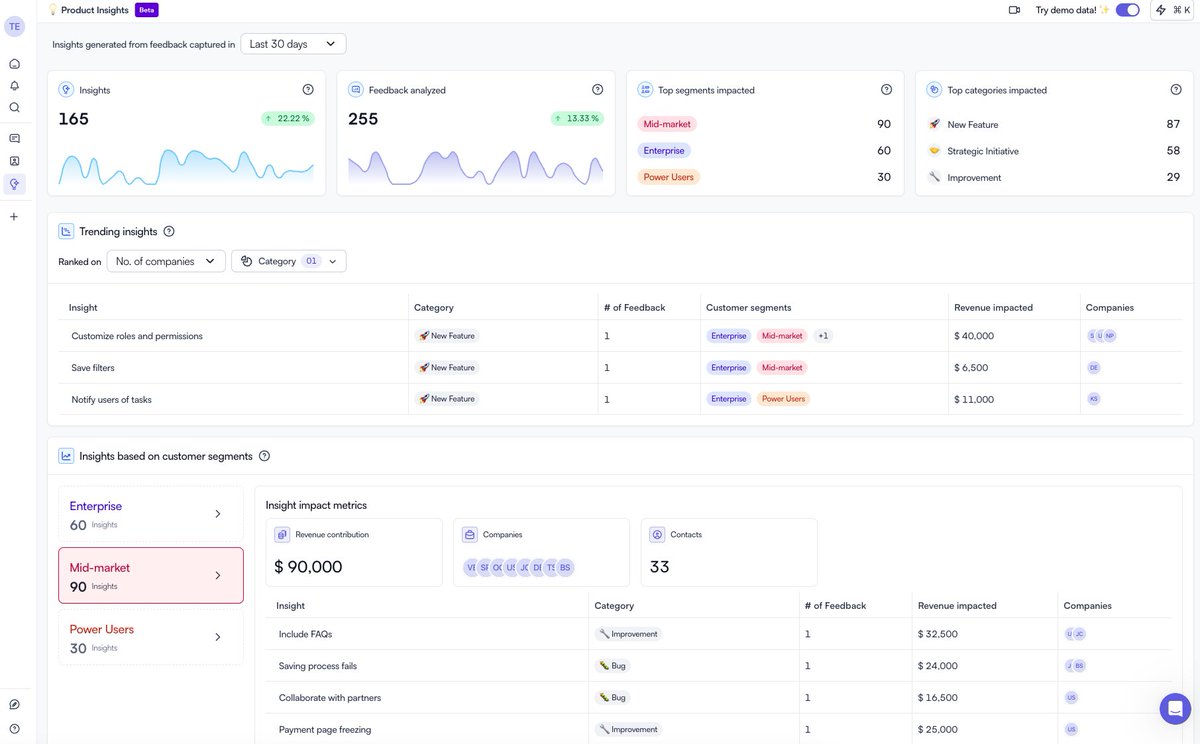 I spent all weekend trying hundreds of AI PM tools.

My favorite discovery?

<a href="/Zedaio/">Zeda.io</a>

It's an AI-powered product discovery tool that helps you use customer insights to create your strategy and roadmap.

Literally a PM's dream.

Here's how it works 🧵👇