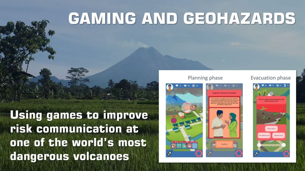 NEW BLOG! Agnessa Spanellis talks gaming and geohazards- Find out how universities in the UK & Indonesia worked together with local communities to create a disaster risk reduction game for those living in the shadow of Merapi 🌋 #Geoscience #gaming #Risk geoscienceforthefuture.com/gaming-and-geo…
