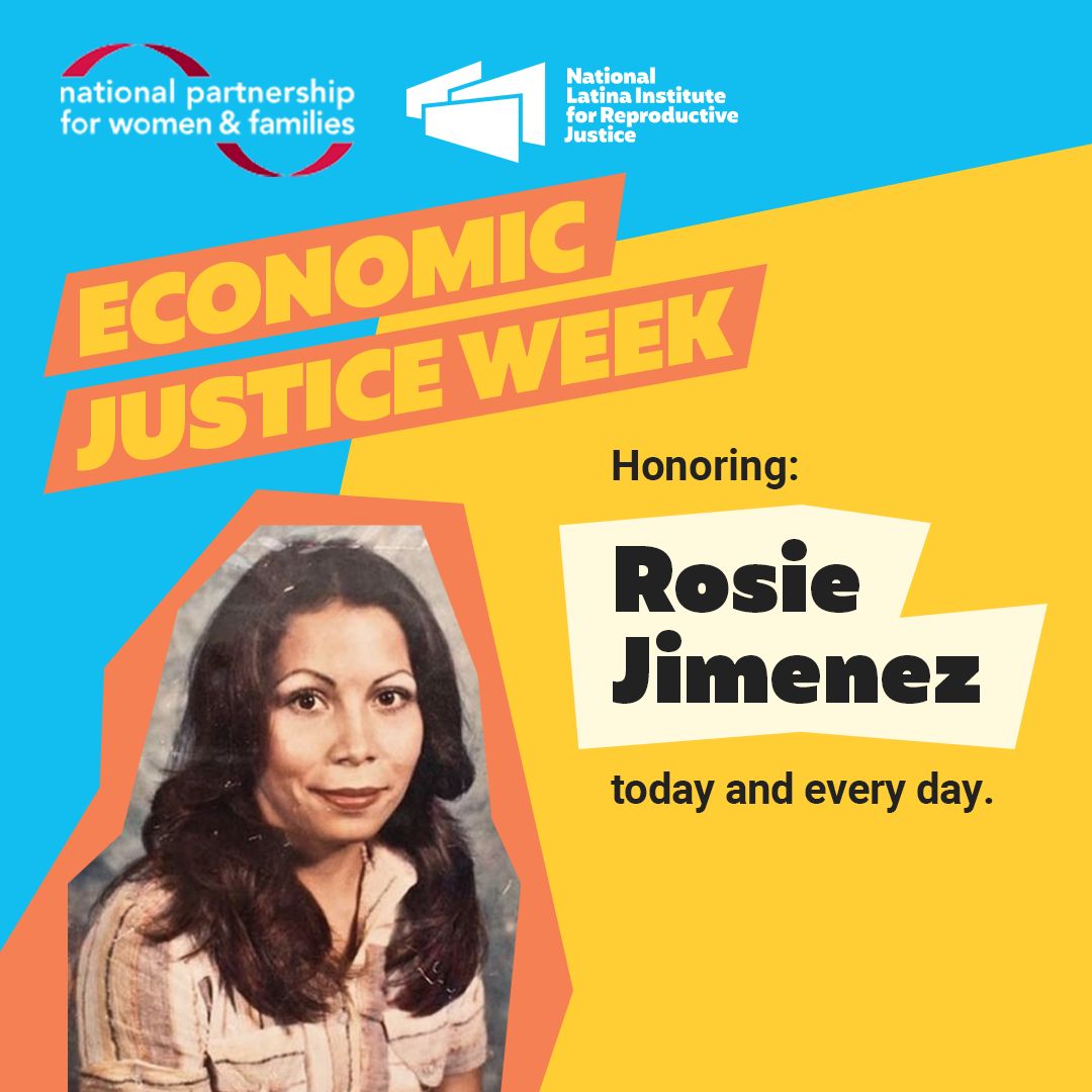 LatinaInstitute's tweet photo. Rosie Jiménez was a 27-year-old Latina who was the first known person to die because the Hyde Amendment didn't allow her to use her Medicaid coverage to pay for an abortion.
We must honor Rosie’s memory and the right to reproductive care by ending Hyde.
#PoderRosie #abortolibre https://t.co/NPpIlWPtoh