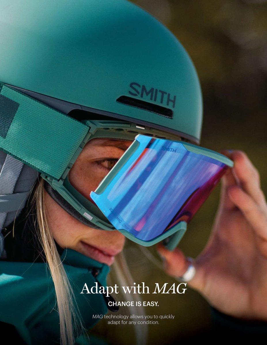 Change couldn't be easier with Smith Mag goggles!
actionsportoptics.com/smith-optics.h…