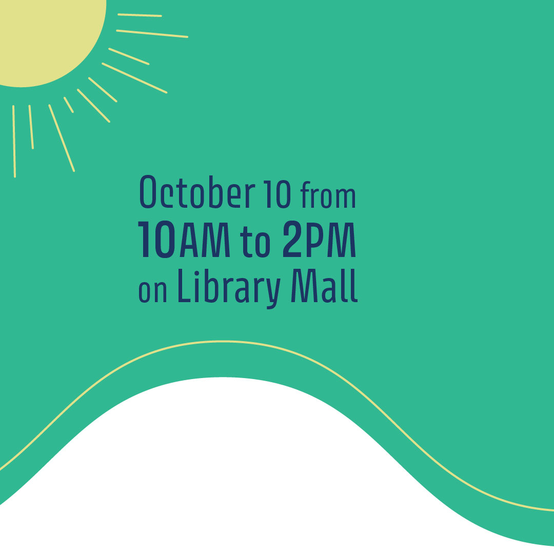 Join us on Library Mall for the Mental Wellbeing Resource Fair. Come with friends for activities, music, and snacks and learn about campus mental health resources! 💚 #UWMadison #MentalHealthResources