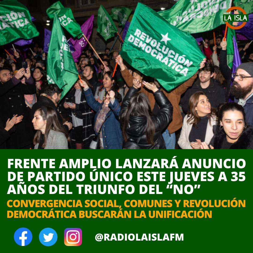 ¿Partido único? <a href="/frenteamplioch/">Frente Amplio Chile</a> #frenteampliochile <a href="/GabrielBoric/">Gabriel Boric Font</a>
