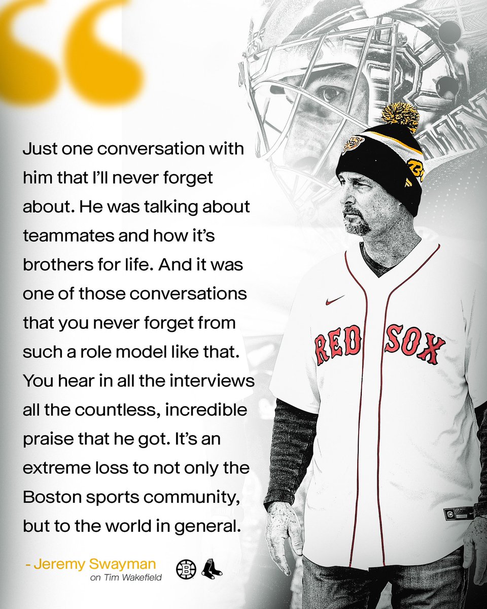 NHLBruins's tweet image. Remembering a role model 💛🖤