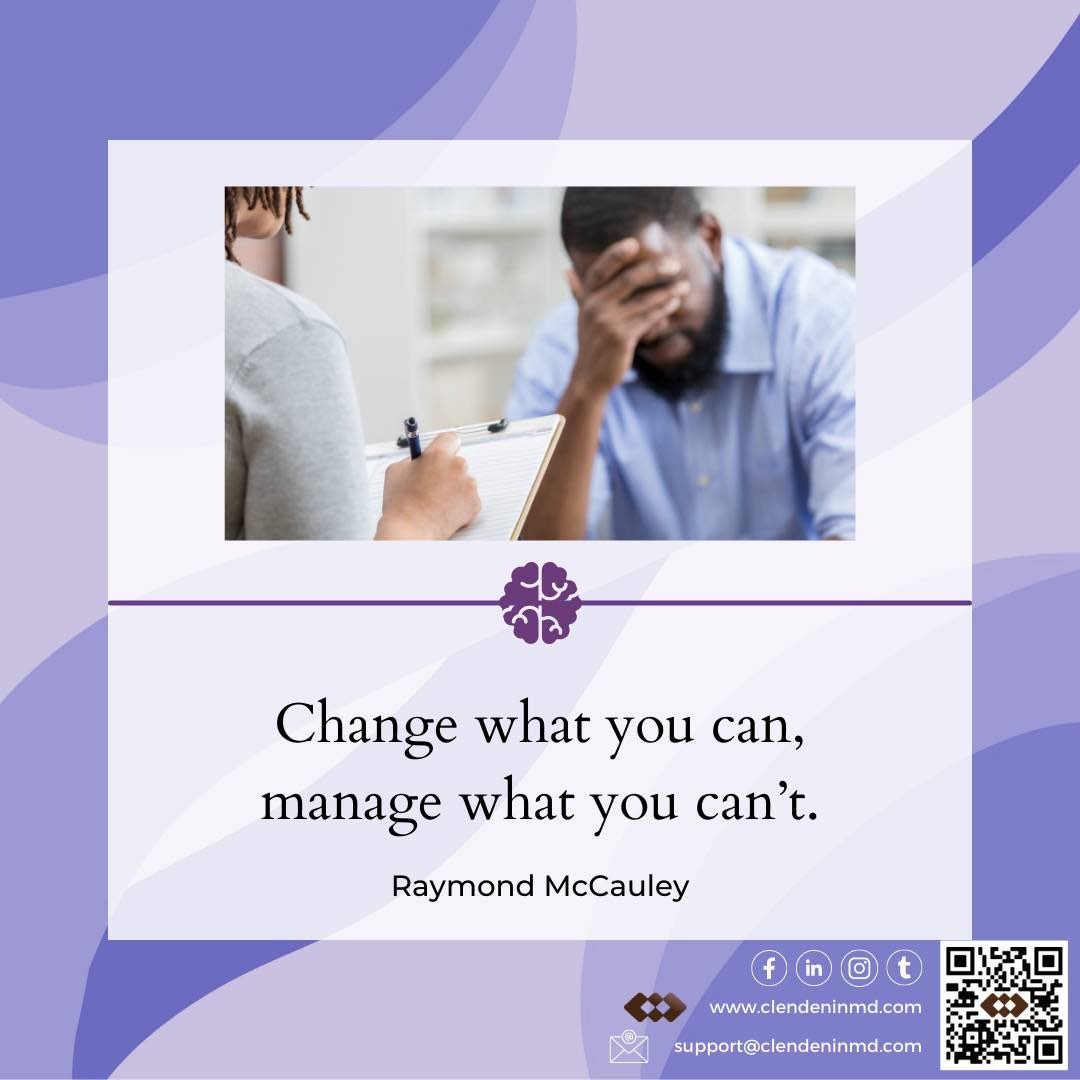 CHANGE WHAT YOU CAN, MANAGE WHAT YOU CAN'T!

Telephone receiver:  (737) 510 4500
Email: support@clendeninmd.com
Website: clendeninmd.setmore.com

#adderall #Suboxone #semaglutide #Ozempic #Wegovy #weightloss