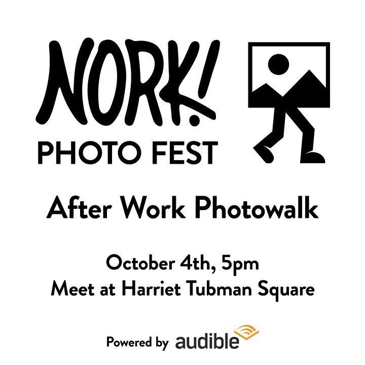 TOMORROW! Wed 10/4 please join @thenorkproject at their outdoor photo gallery in HTS at 5pm for an After Work Photowalk! 📸🌳 ⁣

Tap the link to RSVP now!⁣

Powered by @audible @insideaudible 

eventbrite.com/e/nork-after-w…