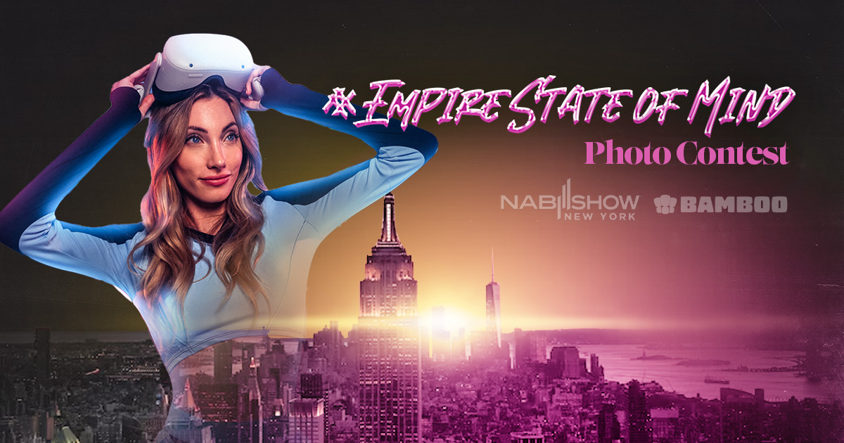 Want to direct a photo shoot with creator <a href="/Avoristrib/">Avori</a> for her next merch line, speak at #NABShowNY and win $4,000? 🤩

Enter our “Empire State of Mind” Photo Contest, created in partnership with <a href="/bamboocreators/">Bamboo Creators</a>, happening at this year’s #NABShowNY: nyc.bamboo.app/#apply