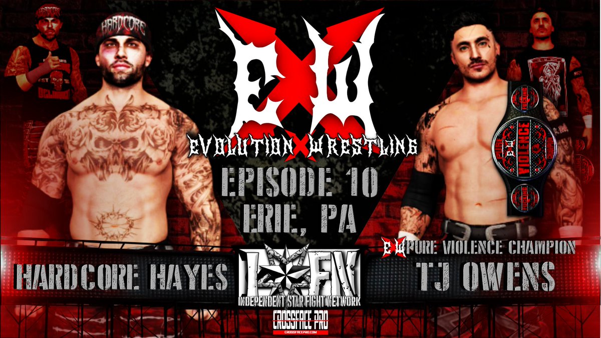 NEW MATCH CARD STYLE (as well the first match announcement for episode 10!)