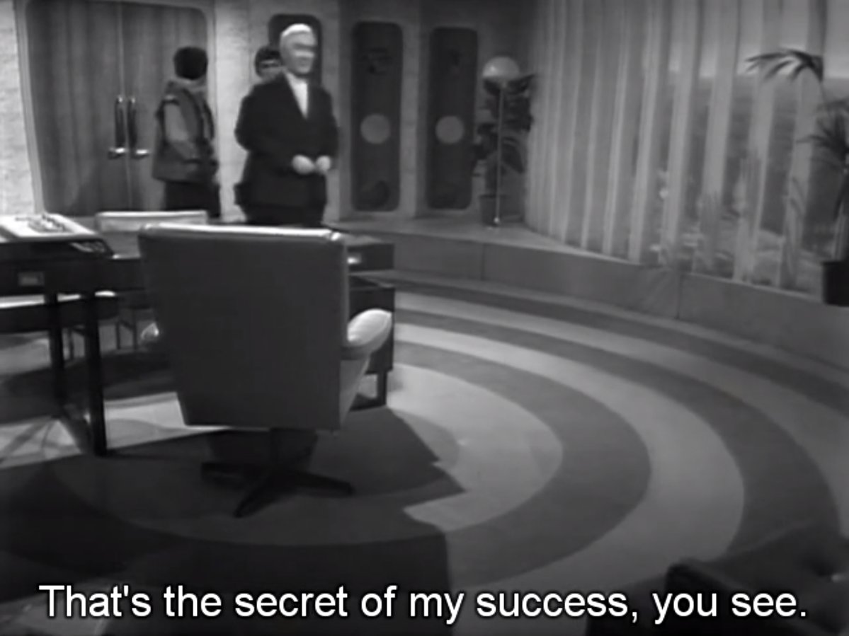 DWUDatabase's tweet photo. What could have just been a cost saving measure (to reuse a set) becomes an essential part of the story and helps us better understand Vaughn and his motivations. I can see why they kept Sherwin around after this and #MindRobber (1) #DoctorWho #Invasion https://t.co/OzAgXUIhUd