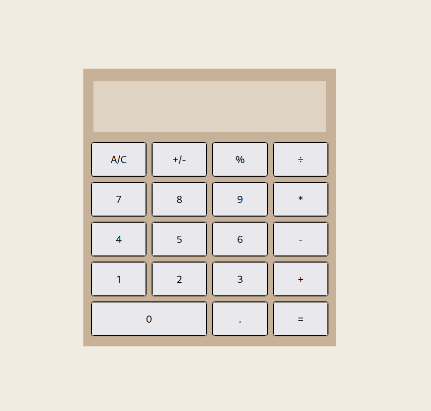 smiggiddy's tweet image. Actually enjoying building some of the stuff with the Odin Project. #VanillaCSS

still need to style the buttons a bit and add the display