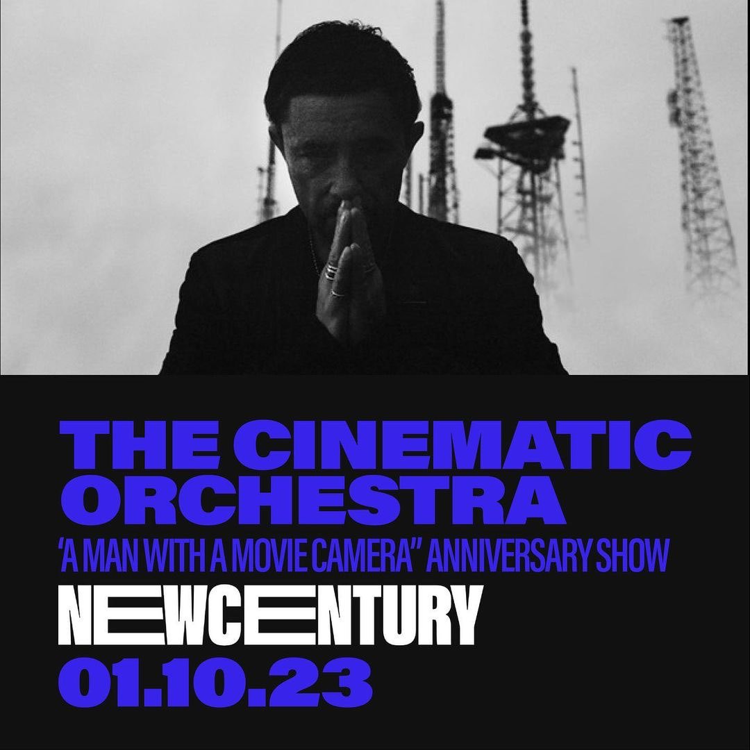 AppyJam's tweet photo. Been traveling for a few weeks and of course my first week back in Manchester I catch an EPIC show. Still reeling from @TCO_Official’s 20th anniversary tour for #ManWithAMovieCamera, their soundtrack album to the 1929 Dziga Vertov film. One for the bucket list ✅. https://t.co/XWRuIkRK3n