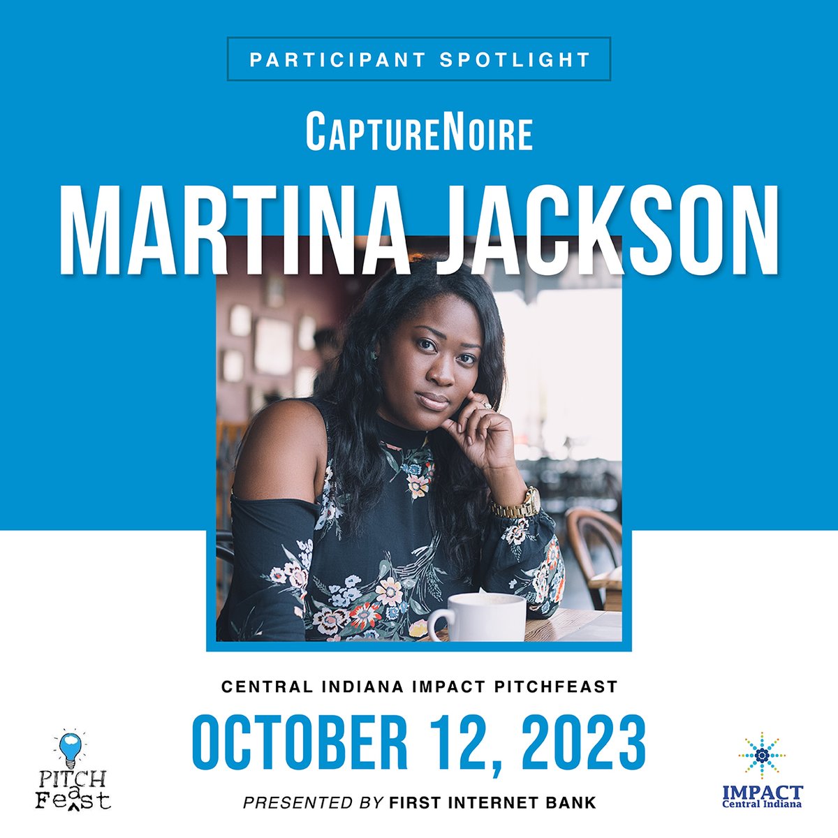 💡TOP 10 FINALIST SPOTLIGHT💡| Capture Noire, Founder Martina Jackson | Martina is a commercial photographer who developed CaptureNoire to optimize the natural pigments found in diverse skin tones! loom.ly/K3mVN-U

<a href="/CICFoundation/">CICF</a> <a href="/firstib/">First Internet Bank</a>