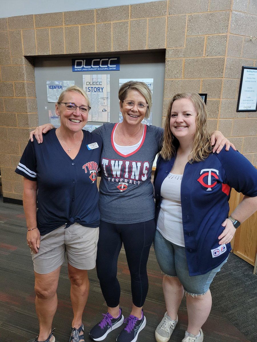 Some of our crew paused for a pic! Go Twins! <a href="/Twins/">Minnesota Twins</a> <a href="/TwinsCommunity/">Twins Community</a>