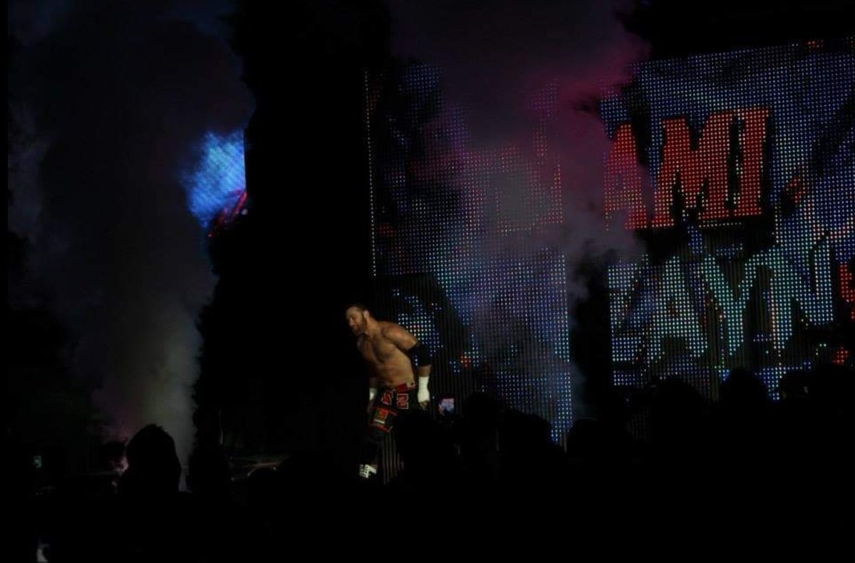 This came up in my memories today. Back in 2014 was the first time <a href="/LoudlySilent24/">𝓙S</a> and I first saw <a href="/SamiZayn/">Sami Zayn</a> in person at a live show in Toronto, and we were the only ones in that entire arena screaming for him because we were the only ones who knew who he was because of <a href="/WWENXT/">WWE NXT</a>