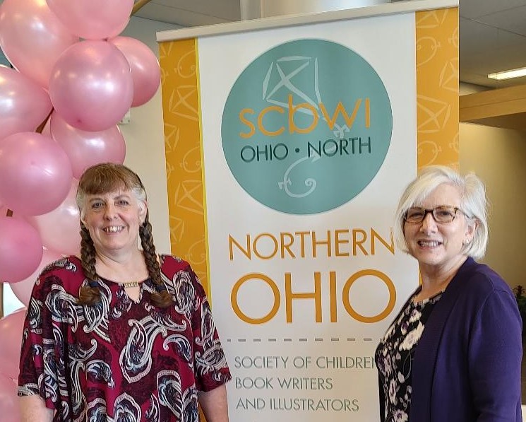 Thank you for hosting such a great conference, @SCBWI_ohionorth! Loved meeting up with my #kidlit literary penpal, @AileenWStewart. Next year, I'll bring more WV children's book writers with me.