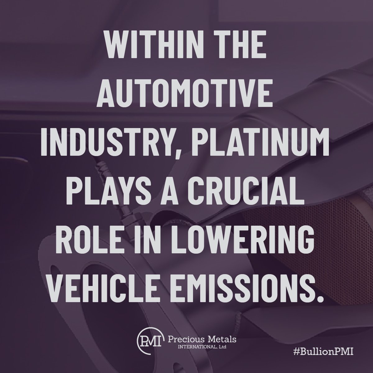 #BullionPMI #Platinum #PlatinumAsCatalyts #AutoCatalyts #CleanAir #Environment #IndustrialMetals #PlatinumProperties 🪙⬜️🔘◻️🚗💨♻️🍃