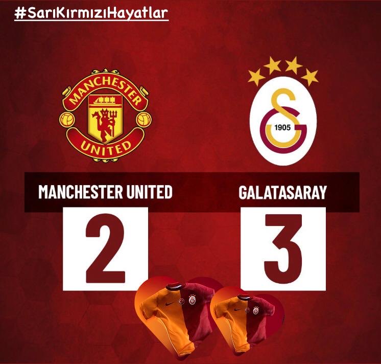 Manchester United Galibiyeti  Özel Çekilişi
2 takipçimize orjinal Galatasaray forması hediye edeceğiz.
Yapmanız Gerekenler;
<a href="/KadirTanrivrdi/">Kadir TANRIVERDİ</a>
<a href="/mustafa52129989/">Mustafa</a>
<a href="/By_Lions1905/">Sercan COŞKUN</a>
hesaplarını takip edip,
2 arkadaşınızı etiketleyip 
Rt yapmak.
Çekiliş 9 Ekim Pazartesi günü saat: 19:05 te