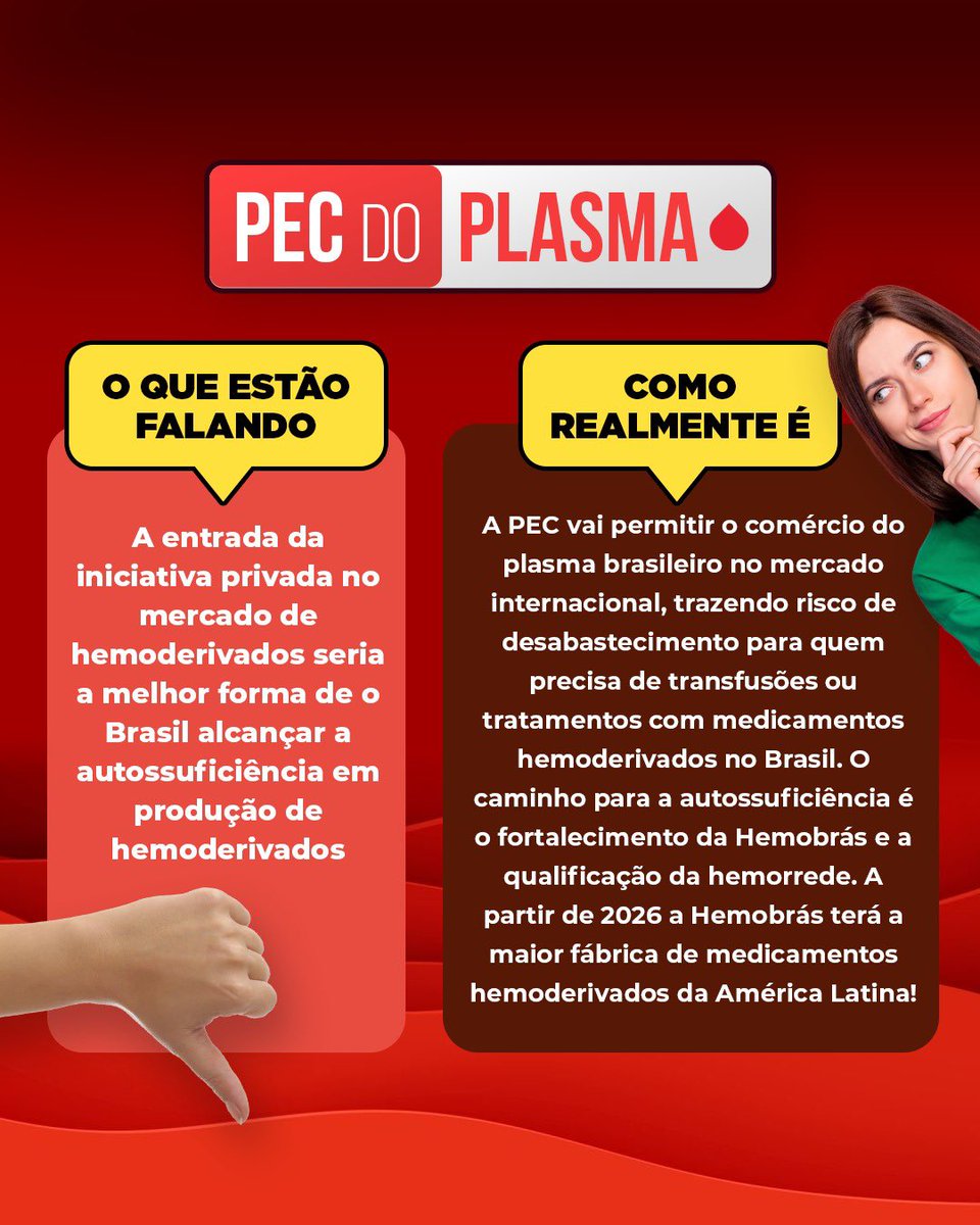 AnaPimentelmg's tweet photo. Ajude a combater a desinformação sobre a #PECDOPLASMA
Entenda aqui e compartilhe a verdade! https://t.co/dkph4NjmWW