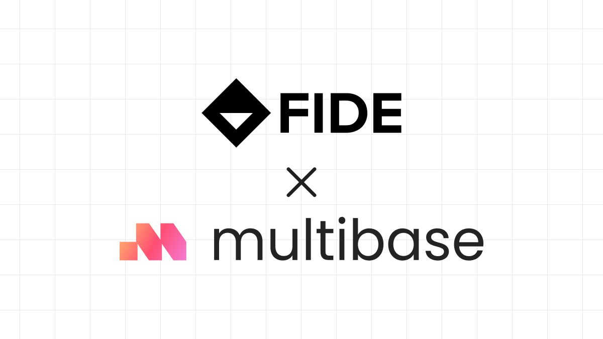 multibase_co's tweet image. We are partnering with the team at @Fide_ID to make this possible. Fide empowers teams with reputation insights by bridging onchain identities with offchain social links. Check them out: fide.id