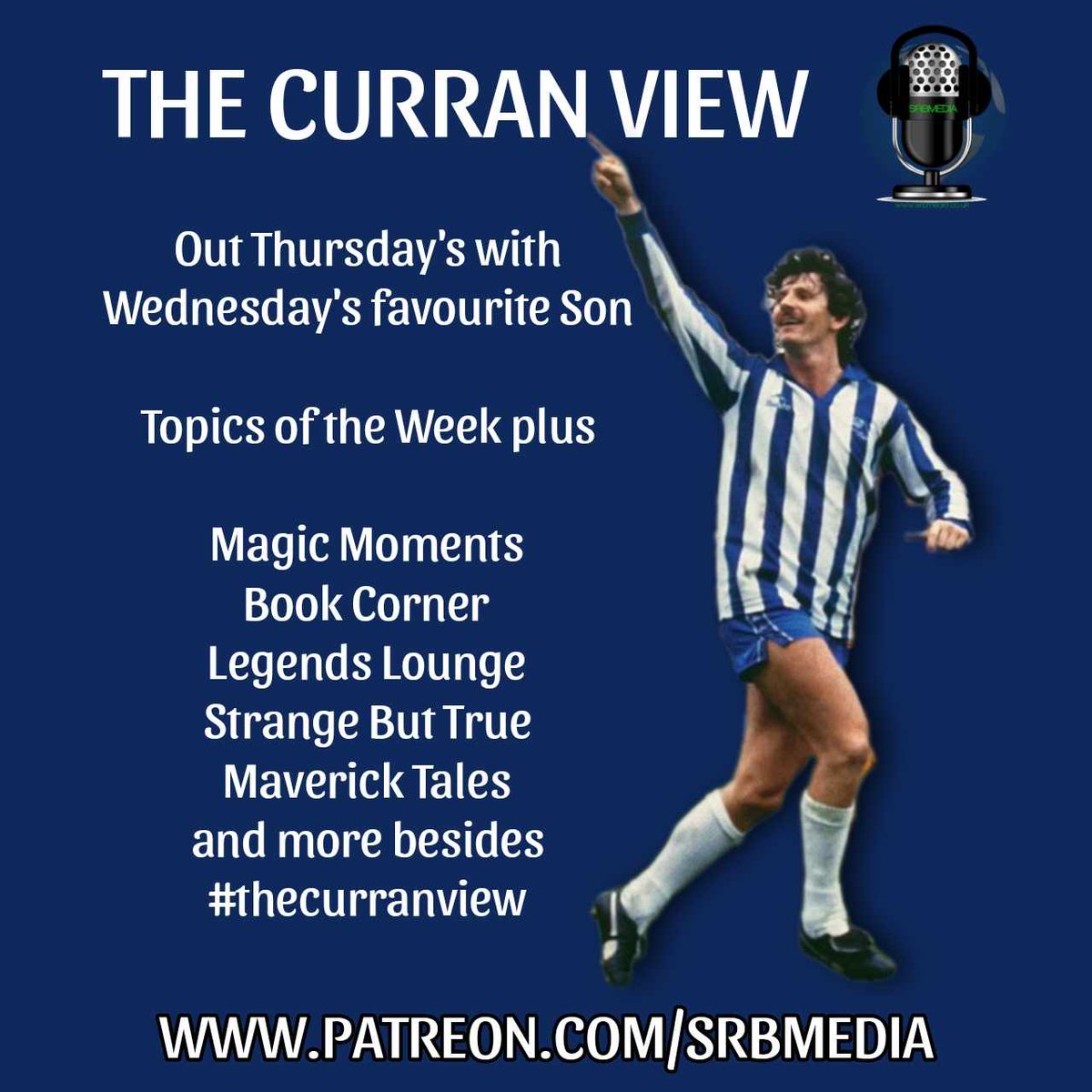 For £5 per month join the online Terry Curran Fan Club . patreon.com/srbmedia what you get ⚽️- An hour podcast per week The Curran View weekly podcast ⚽️- Your name featured on the podcast ⚽️- Submit a question for TC ⚽️- 10% off his range of merchandise .