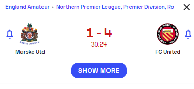InplaytipM's tweet photo. England Northern PL Special Live BET

Marske United Over 2 TT @ 2.69 odds https://t.co/KVBhG15Wrr
