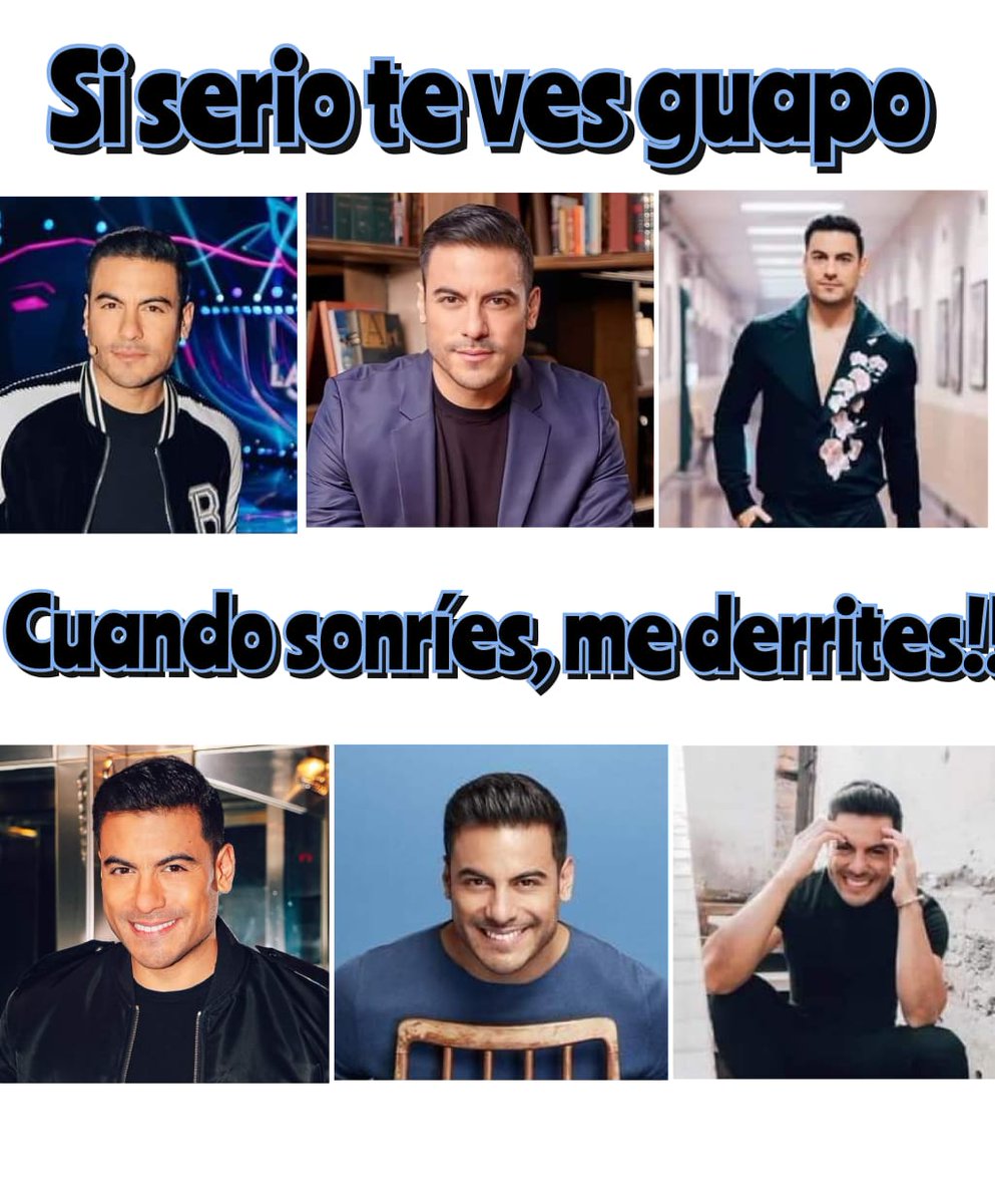 Fc_CarlosR_Col's tweet photo. Bienvenid@s de nuevo a este #Martes de #MemeRiverista ❤️
Queremos preguntarte...a ti no te derrite esta mirada y esa sonrisa?
Coméntanos aquí abajo⤵️🇨🇴
#TeamRivera #Memes #CarlosRivera #Belleza #Colombia https://t.co/zXoWc5yOak